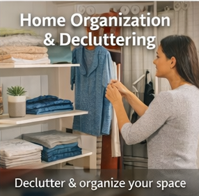 Home Organization & Decluterring Session