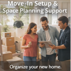 Move-In Setup & Space Planning Support